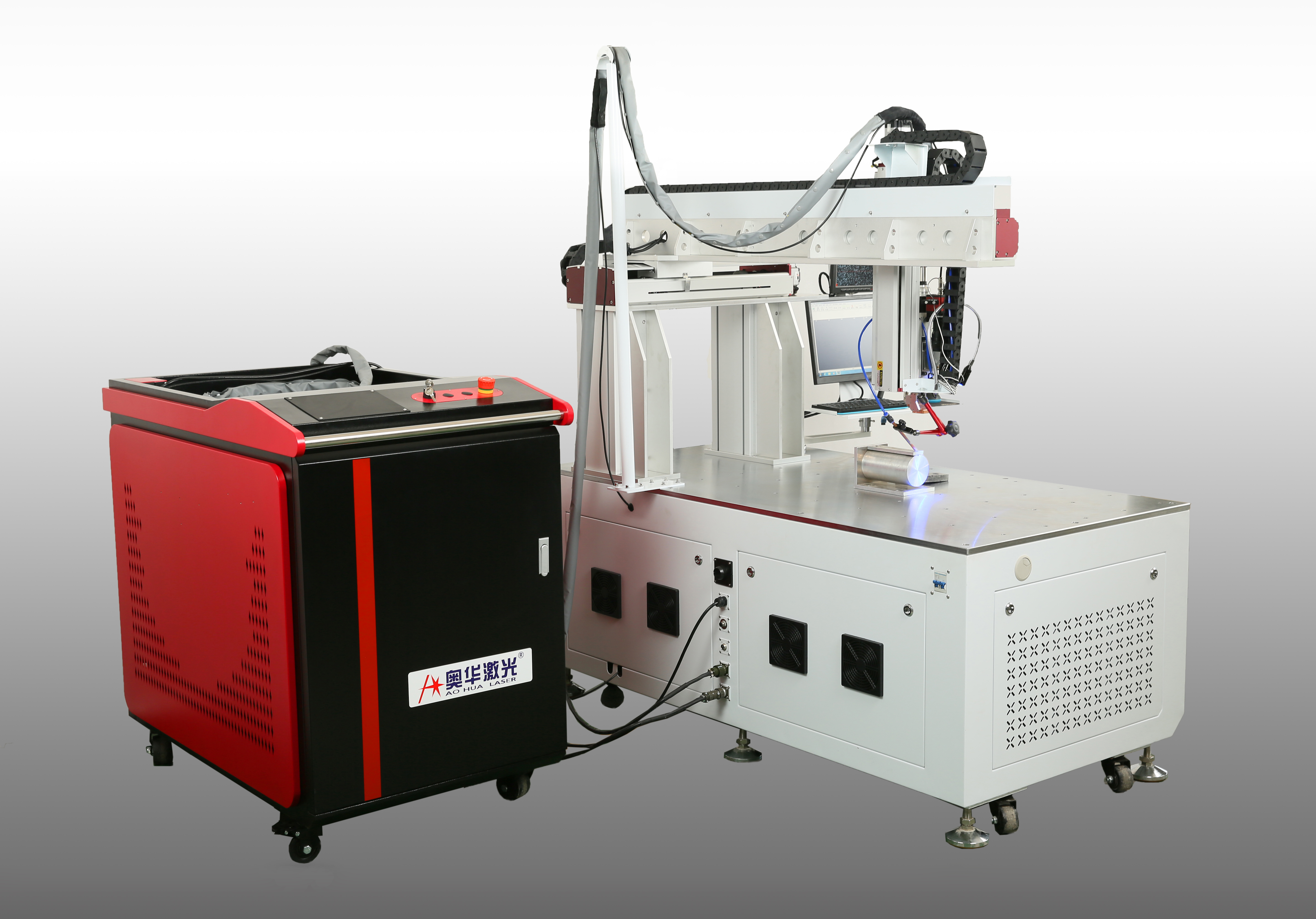 cantilever fiber continuous automatic laser welding machine